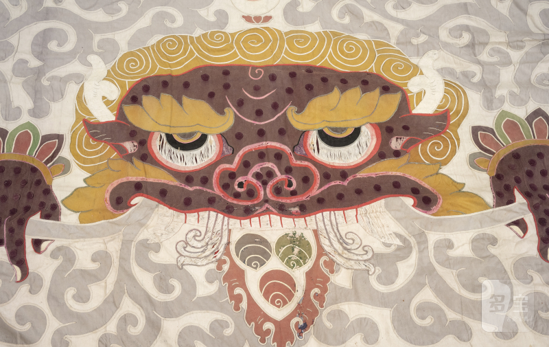 A LARGE APPLIQUÉ COTTON TENT - 图5